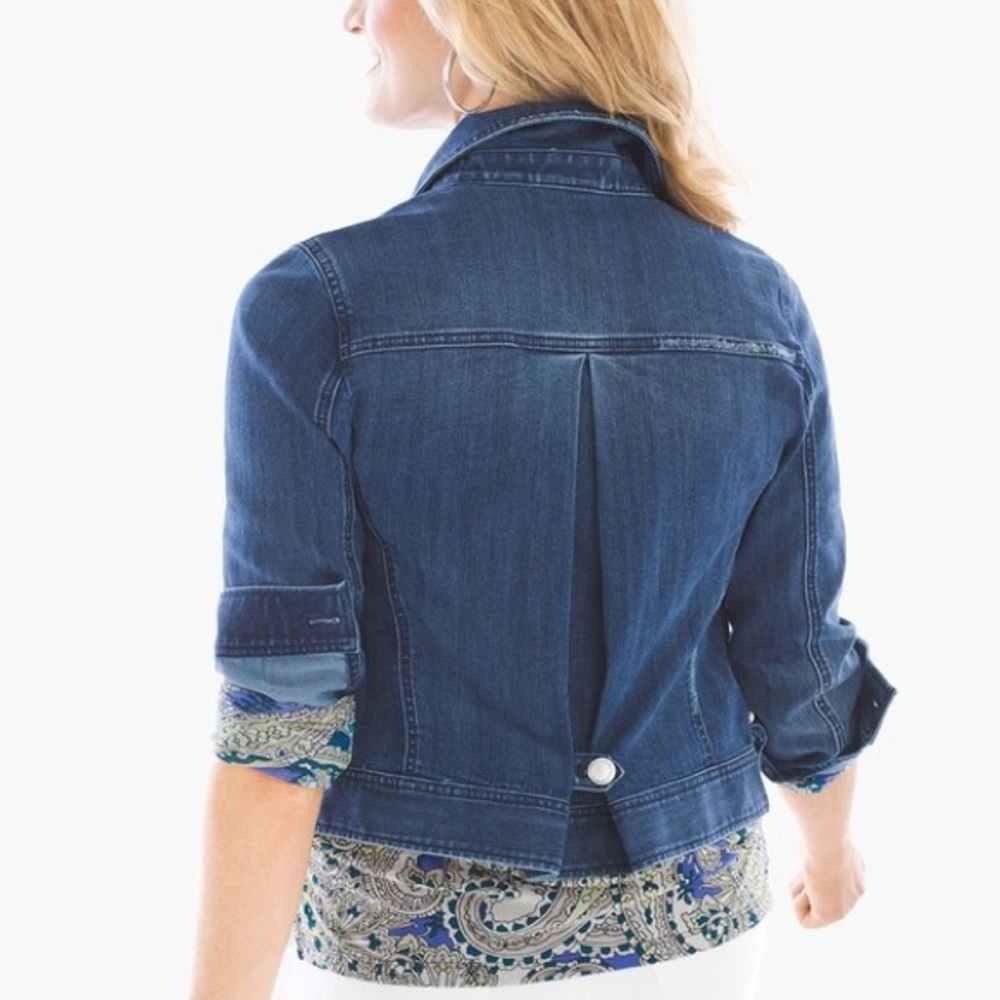 Chico’s Basic Denim Jacket - image 6